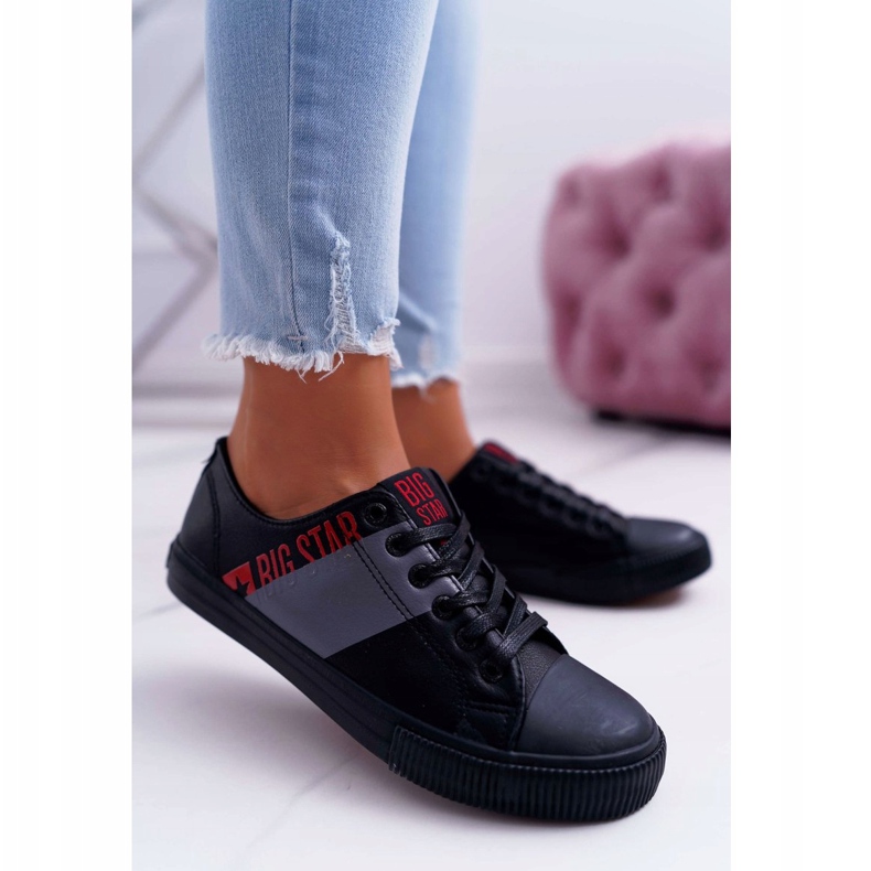 Baskets Femme Big Star Noir EE274090 1