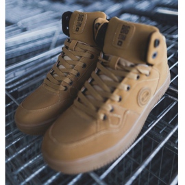 Chaussures de sport pour hommes Big Star High Camel EE174432 brun 2