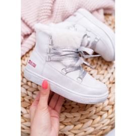 Bottes Filles Enfant Big Star Blanc EE374079 blanche 2 Bottes Filles Enfant Big Star Blanc EE374079 blanche 2