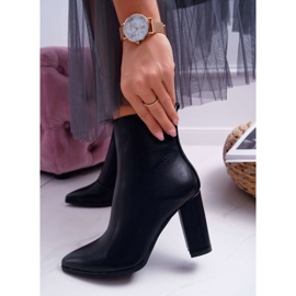 FRID Bottines Femme À Talons Hauts, Fermeture En Spitz Noir Ferol le noir 2