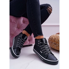 Baskets Femme Big Star High Black Warmed EE274410 le noir 1
