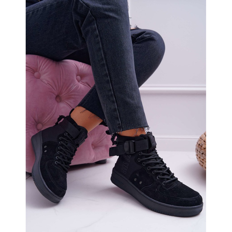 Baskets Femme Noir Big Star EE274662 le noir 1