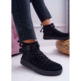 Baskets Femme Noir Big Star EE274662 2
