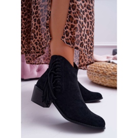 Bottes de cowboy noires Agnes pour femmes le noir 2