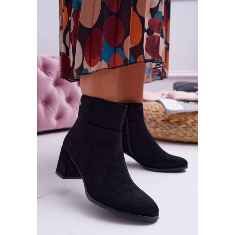 Bottes Pour Femmes À Talons Hauts Sergio Leone Noir BT522 le noir 1