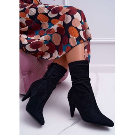 HAN Bottes Pour Femmes À Talons Hauts Sur La Cheville Noir Temma 2 HAN Bottes Pour Femmes À Talons Hauts Sur La Cheville Noir Temma 2