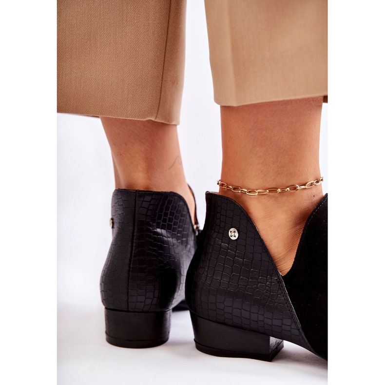 Bottines Plates Femme Maciejka Cuir Noir 04091-62 / 00-5 2