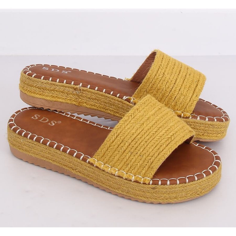 Espadrilles miel 7970-PL Jaune 1