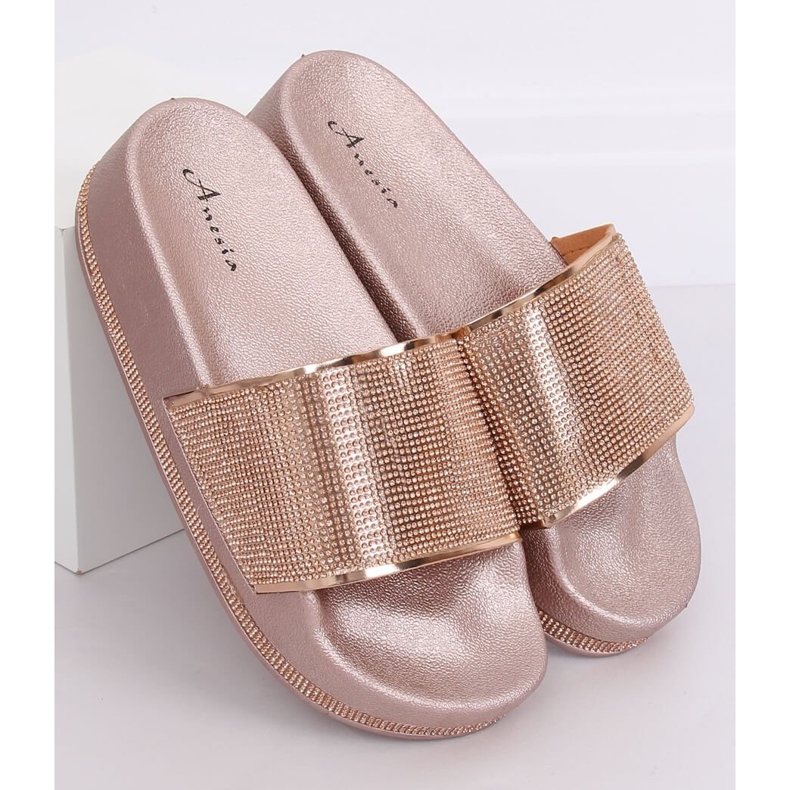 Champagne N-59 Chaussons Champagne sur semelle épaisse multicolore jaune 1