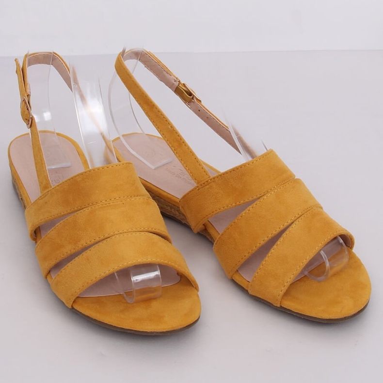 Sandales espadrilles miel 9291 Amarillo jaune 1