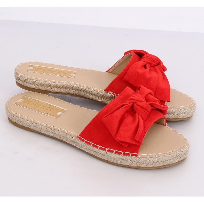 Rouge Espadrilles rouge A648-ESP-1 Rouge 2