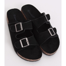 Chaussons scholki noirs BL3100-SF Noir le noir 1