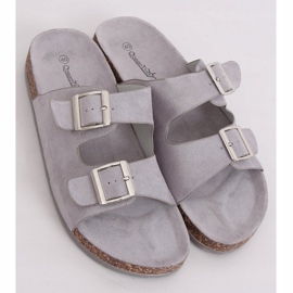 Chaussons scholki gris BL3100-SF Gris 1
