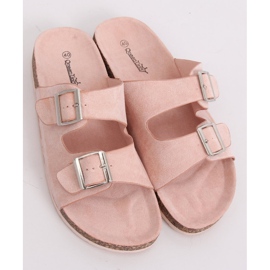 Chaussons scholki roses BL3100-SF Rose 2