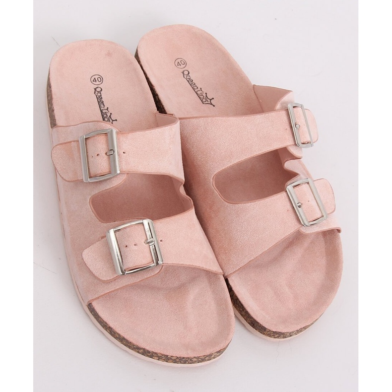 Chaussons scholki roses BL3100-SF Rose 2