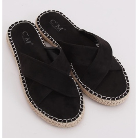 Chaussons Espadrilles Noir 499-35 Noir le noir 1