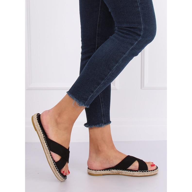 Chaussons Espadrilles Noir 499-35 Noir le noir 2