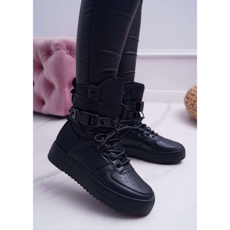 Chaussures de sport pour femmes Ceintures Quake noires le noir 1