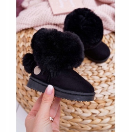 FRROCK Bottes de neige pour enfants avec fourrure Noir Kiks le noir 1 FRROCK Bottes de neige pour enfants avec fourrure Noir Kiks le noir 1