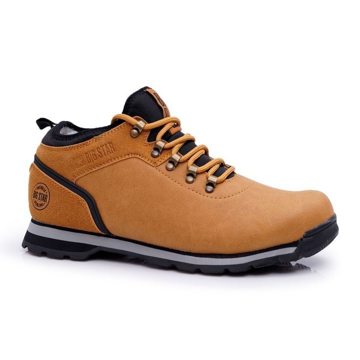 Chaussures de trekking pour hommes Big Star Camel EE174442 brun 1