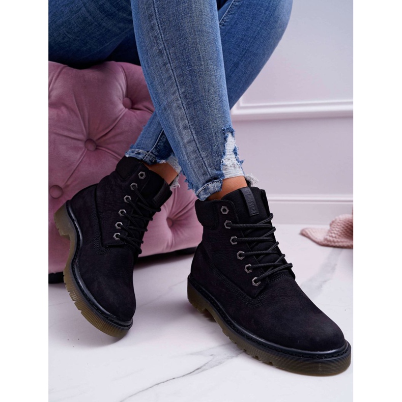 Bottes Femme Trappeurs Big Star Noir EE274014 le noir 1 Bottes Femme Trappeurs Big Star Noir EE274014 le noir 1