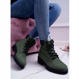 Trappers Femme Big Star Vert EE274031 1