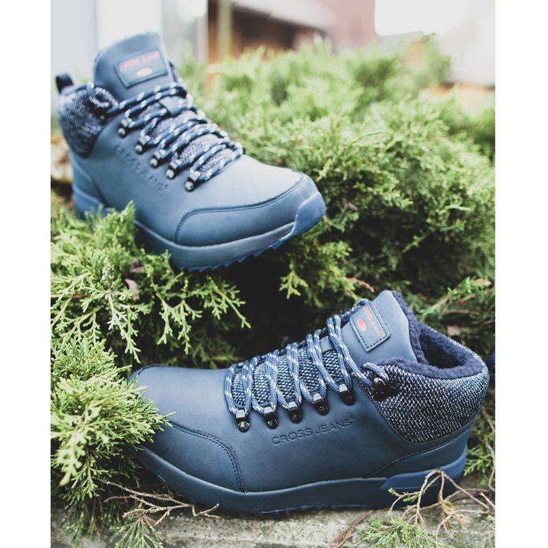 Chaussures Trekking Homme Cross Jeans Bleu Marine EE1R4115C 1