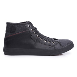 Baskets Homme High Big Star Noir EE174102 1
