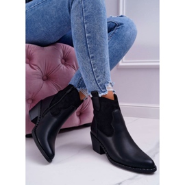 S.Barski Bottes Cowboy Noires Femme Barski 30-20 le noir 1 S.Barski Bottes Cowboy Noires Femme Barski 30-20 le noir 1