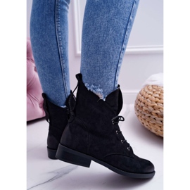 S.Barski Bottes Hautes Femme en Daim Noir Barski 75-13 le noir 2
