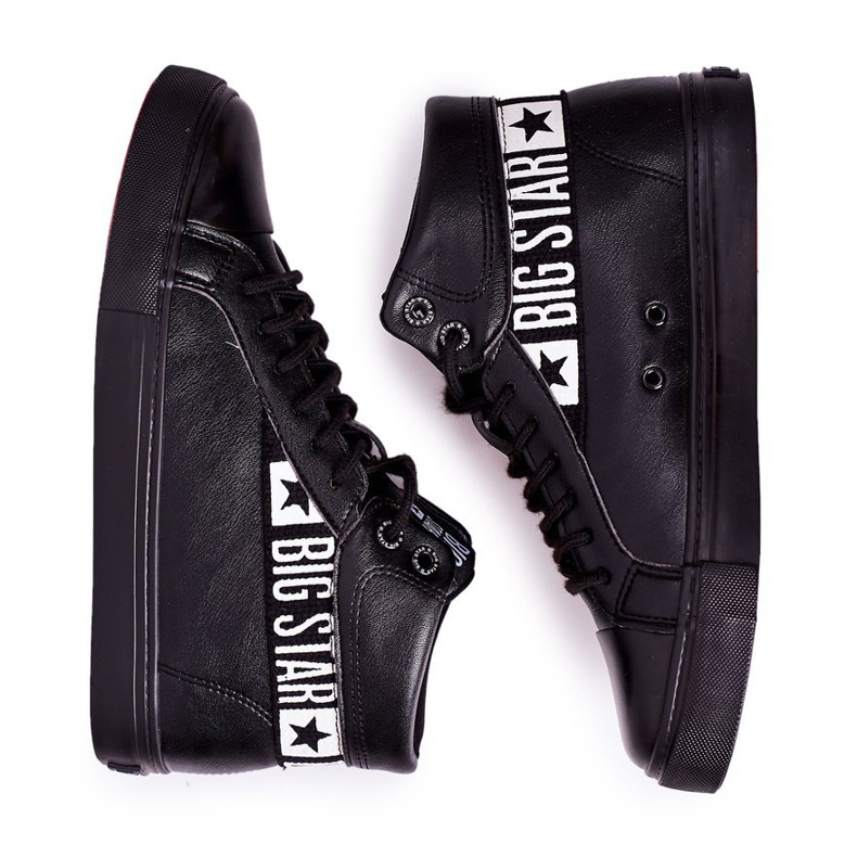 Baskets Basses Homme Big Star High Noir EE174339 1