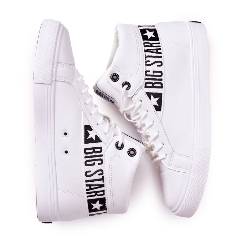 Baskets Homme Low Big Star High Blanc EE174340 blanche 2 Baskets Homme Low Big Star High Blanc EE174340 blanche 2