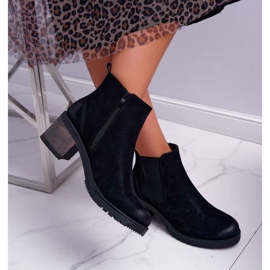 Bottes à talons hauts pour femmes Sergio Leone Noir Br BT702 2