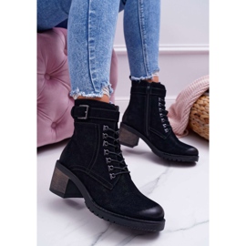 Bottes Femme Sergio Leone Noir BT705 1