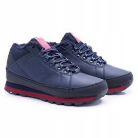 Chaussures Trekking Homme Haute Outdoor Bleu Marine Noriginals rouge 1