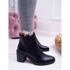 IdealDept Bottes À Talons Pour Femmes Duo Noir le noir 3