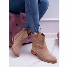 MSMG Bottines Femme Beige Ellen 2 MSMG Bottines Femme Beige Ellen 2