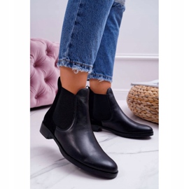 Bottes Jodhpur en cuir pour femmes Maciejka Noir 04359 1