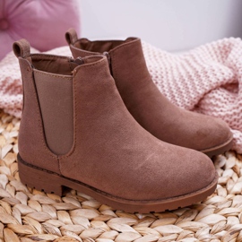 POPA Boots Enfant Talon Plat Kaki Mergolo 2 POPA Boots Enfant Talon Plat Kaki Mergolo 2