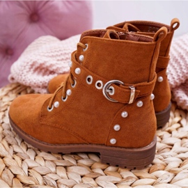 FP1 Boots enfant Pearl Camel Nargos brun 4