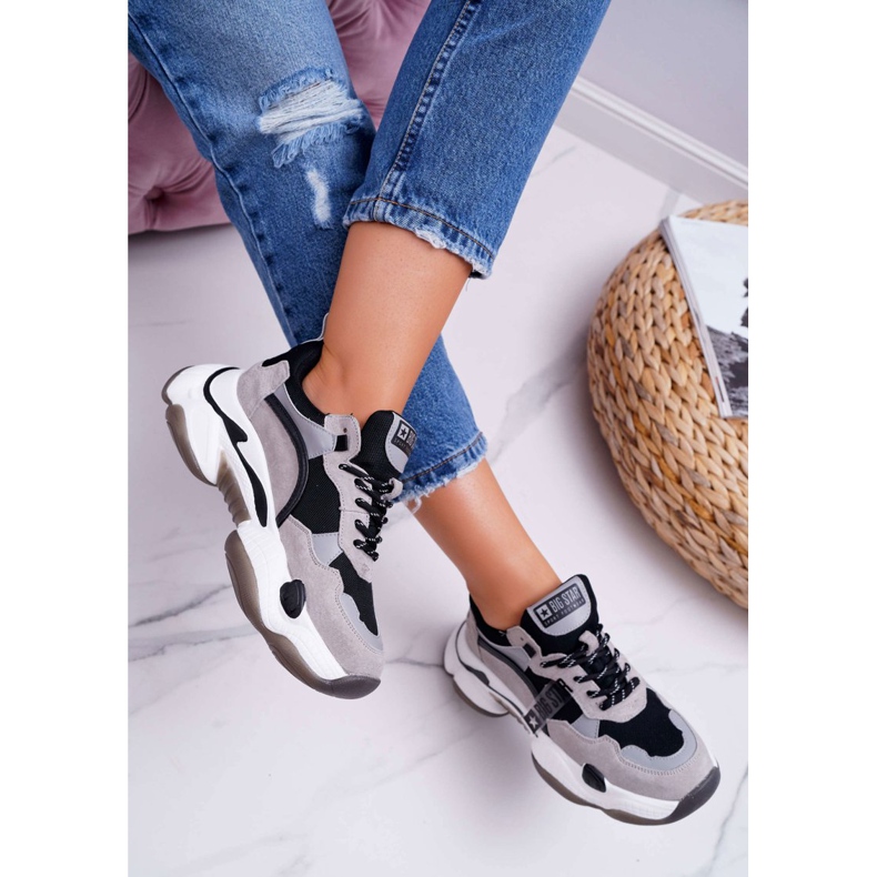 Chaussures de sport pour femmes Big Star de Daniel Lopez Gris FF274427 2 Chaussures de sport pour femmes Big Star de Daniel Lopez Gris FF274427 2