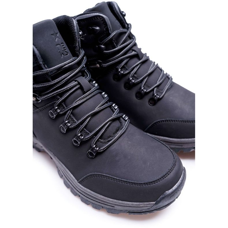 EVE Chaussures De Trekking Chaudes Noires Homme Derex 2