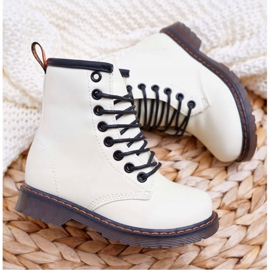 FRROCK Bottes chaudes pour enfants à fermeture éclair, gabby blanc phosphorescent 2