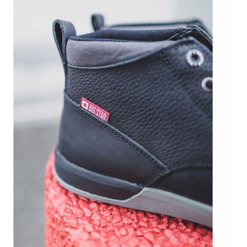 Bottines Homme Cuir Big Star Noir EE174197 le noir 1