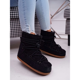 HAN Bottes De Neige Femme Avec Fourrure Noir Veme 1