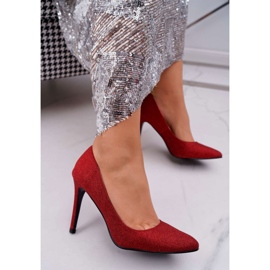Escarpins Femme Lu Boo Glitter Rouge D-57 Valerii noir 1
