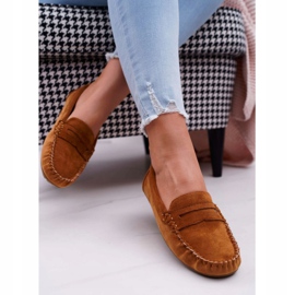 PS1 Mocassins Femme Daim Bolero Camel brun 2