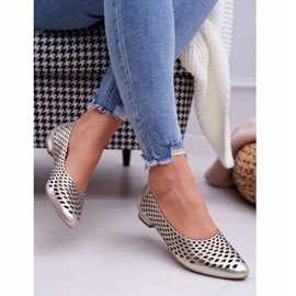 Ballerines Femme Or Cuir Exquisite 1107/1 doré 2