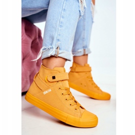 Baskets Femme Big Star Jaune FF274581 3