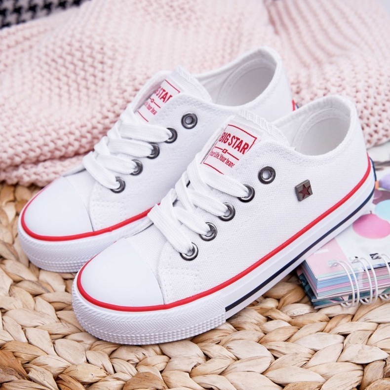 Baskets Enfant Big Star Blanc FF374200 blanche 1